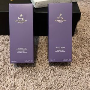 New in box 2 Aromatherapy Associates De-Stress Muscle Gel